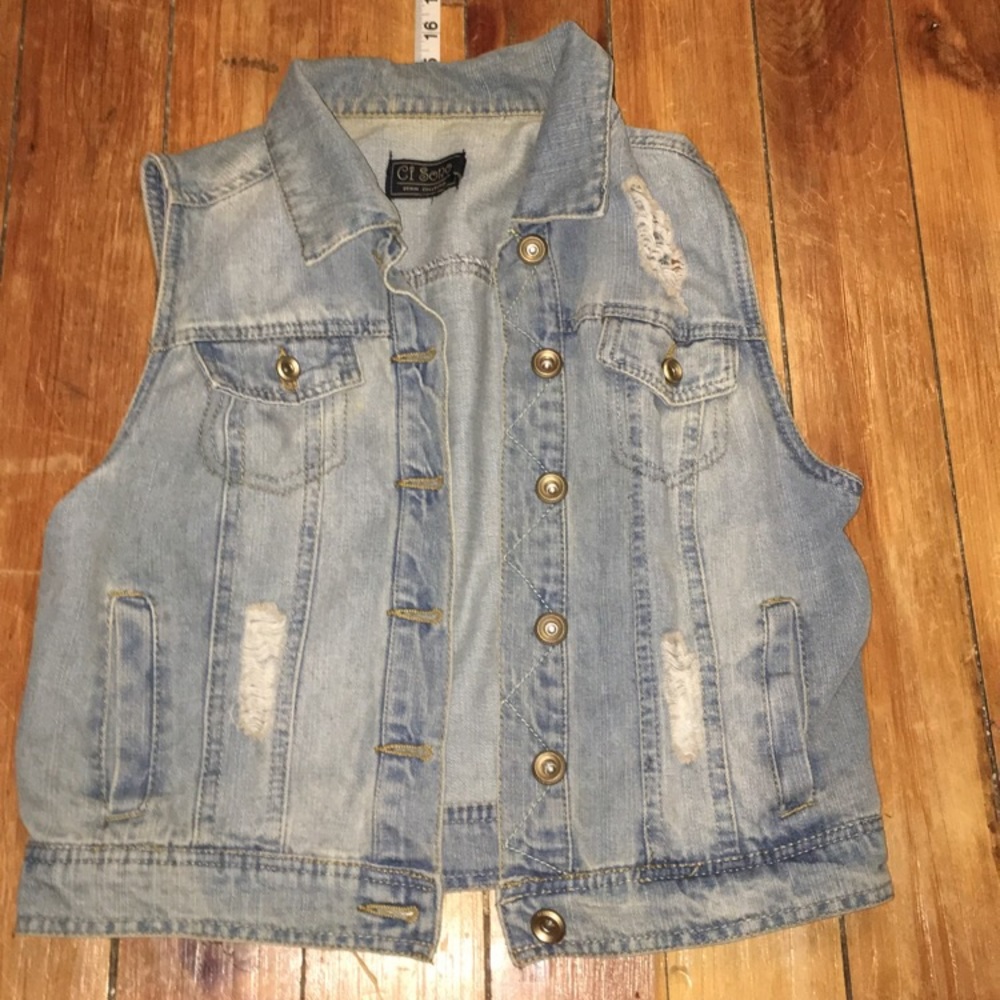 Jean vest